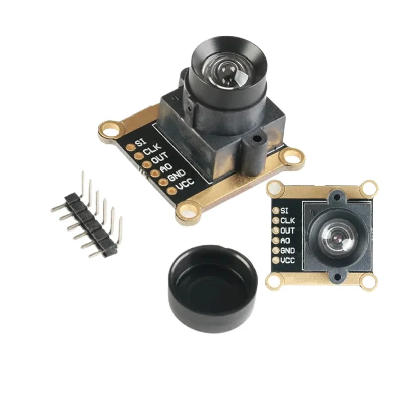 FOR TSL1401CL 128x1 Linear CCD Camera Sensor Array Ultra Wide-Angle Lens 120 Degrees 128*1 Black and White Line Tracking Module