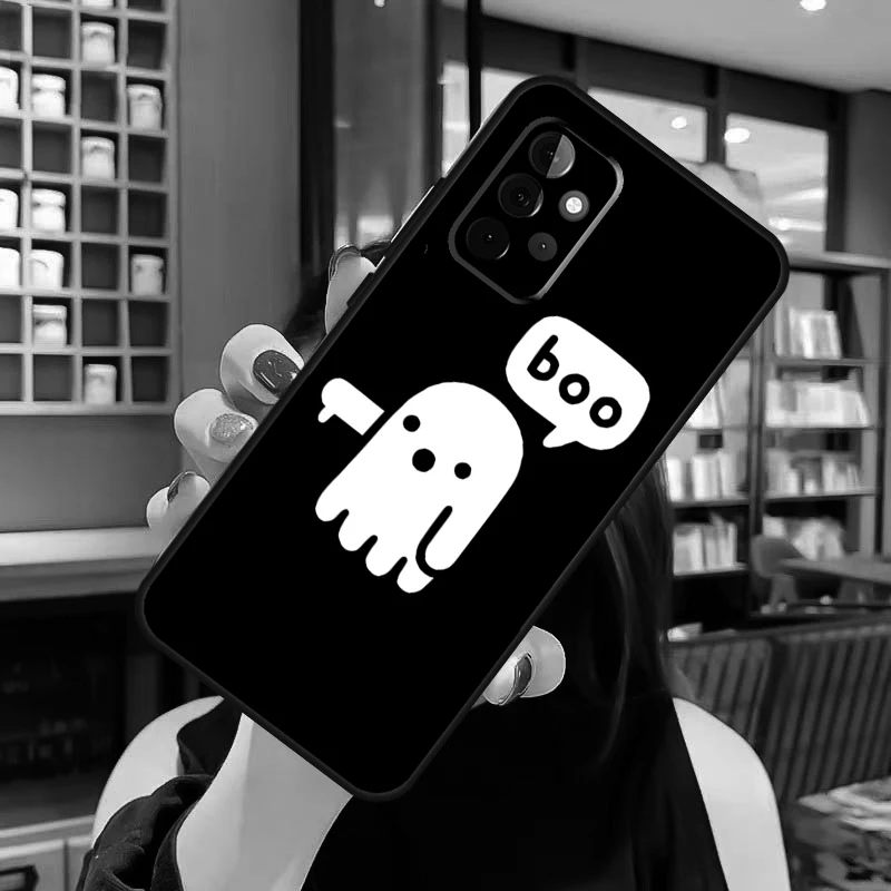 Halloween Spooky Ghost Case For Samsung Galaxy A14 A34 A54 A52S A12 A22 A32 A52 A72 A13 A33 A53 A73 A31 A51 A71