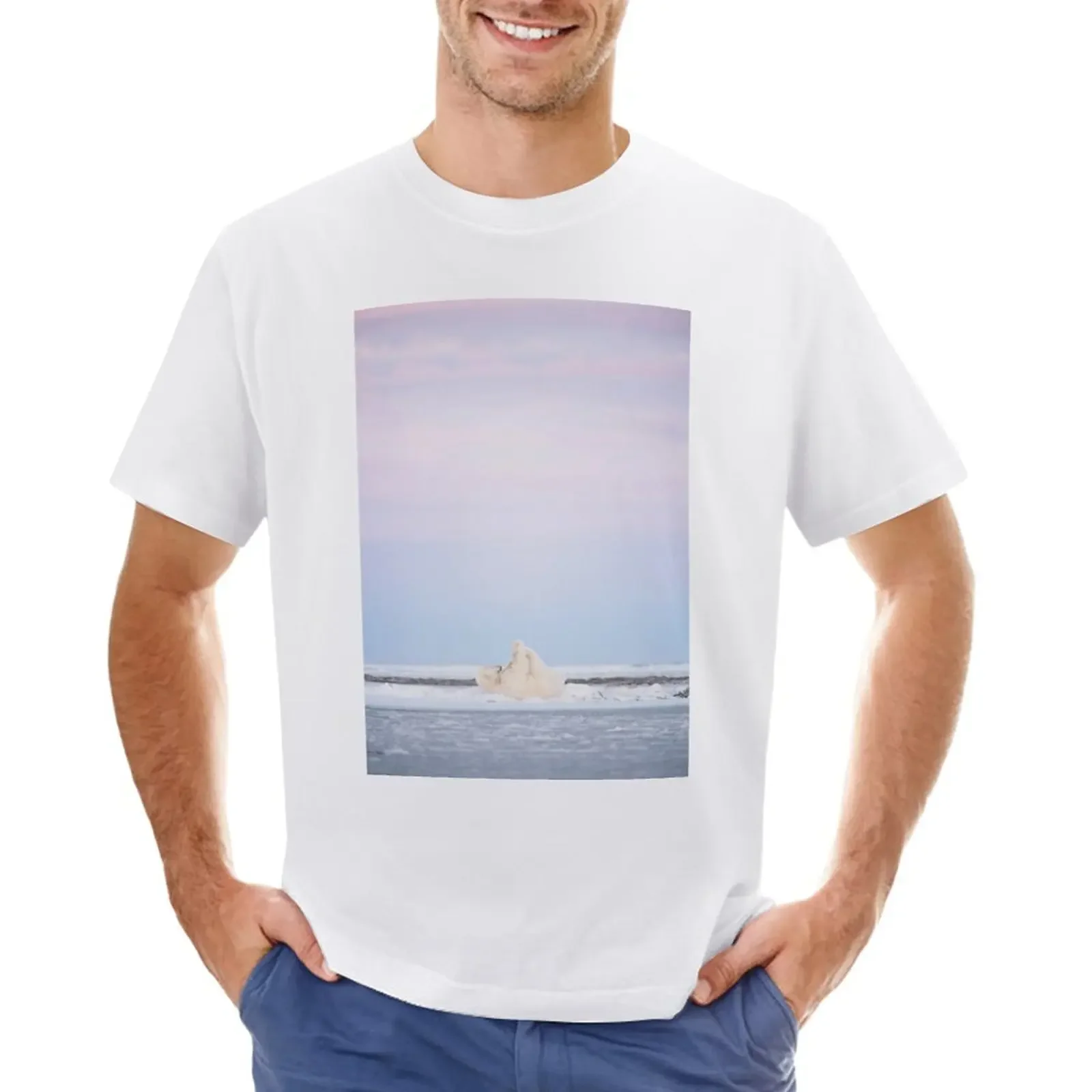 

Pastel Polar Bear #1 T-Shirt cute tops sublime hippie clothes mens champion t shirts