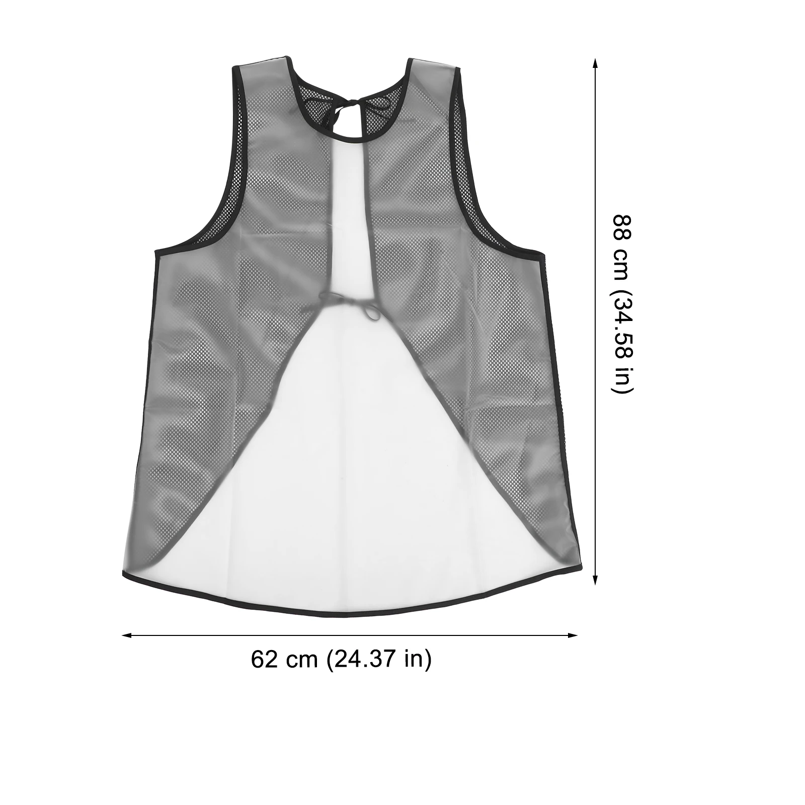 

Hair Stylist Apron for Barber Waterproof Tpu Hairdresser White Hairdresser's Bib