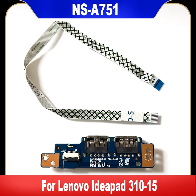 

NS-A751 For Lenovo Ideapad 310-15 310-15ISK 310-15ABR 310-15IKB Laptop USB Audio Board High Quality