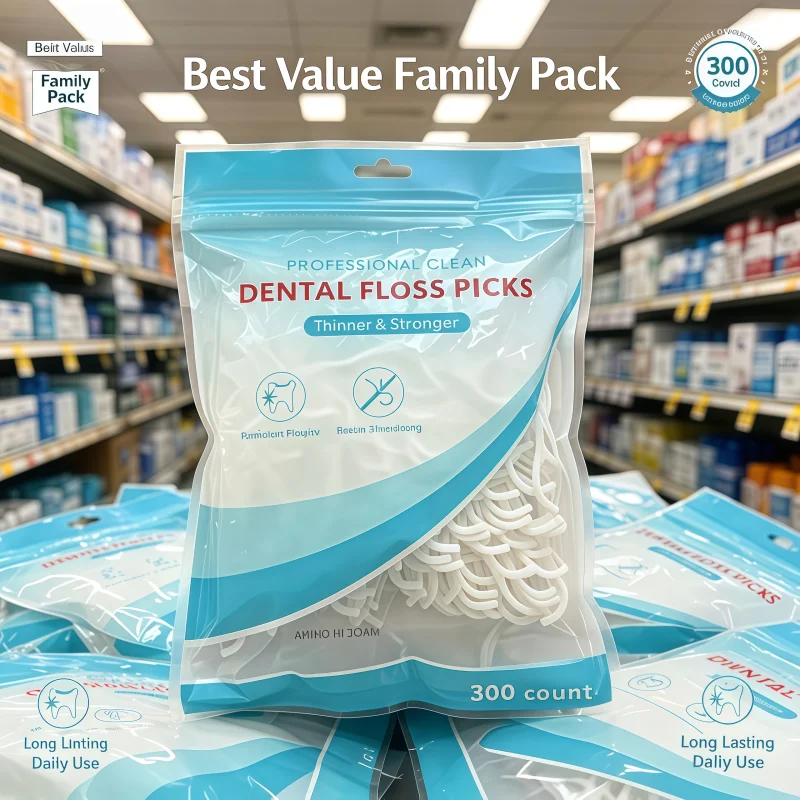 2026New 30/50/100/150/300pcs Ultra-Fine Toothpicks Home Set Portable and Disposable Care Floss- Deep Cleaning for Oral Care