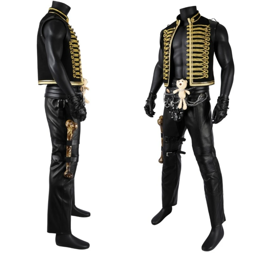 Dementus Cosplay Furiosa Mad Max Cos Costume Max Saga Chris Vest Pants Outfit Set completo per uomo adulto Halloween Carnival Suit