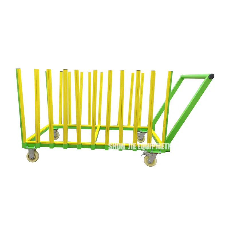 

2025new Partition Column Detachable Design Horizontal Glass Plate Classification Storage And Transportation Rack