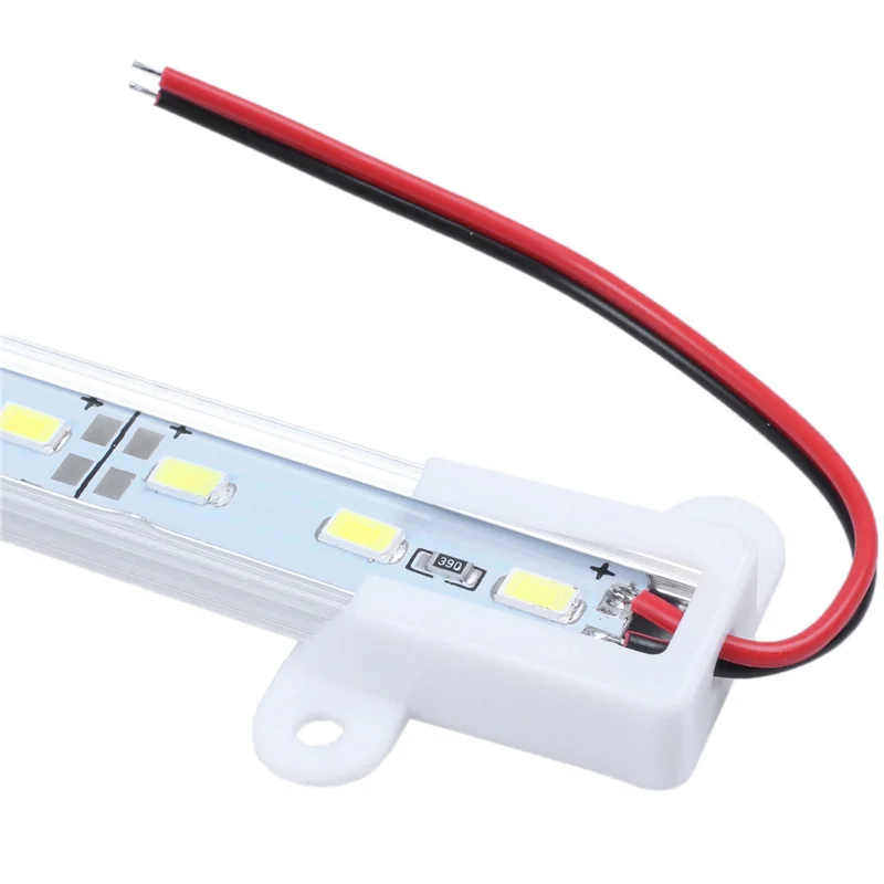 

LICE-5Pcs 50CM 5630 SMD 36 Светодиодная дневная белая алюминиевая жесткая полоса света