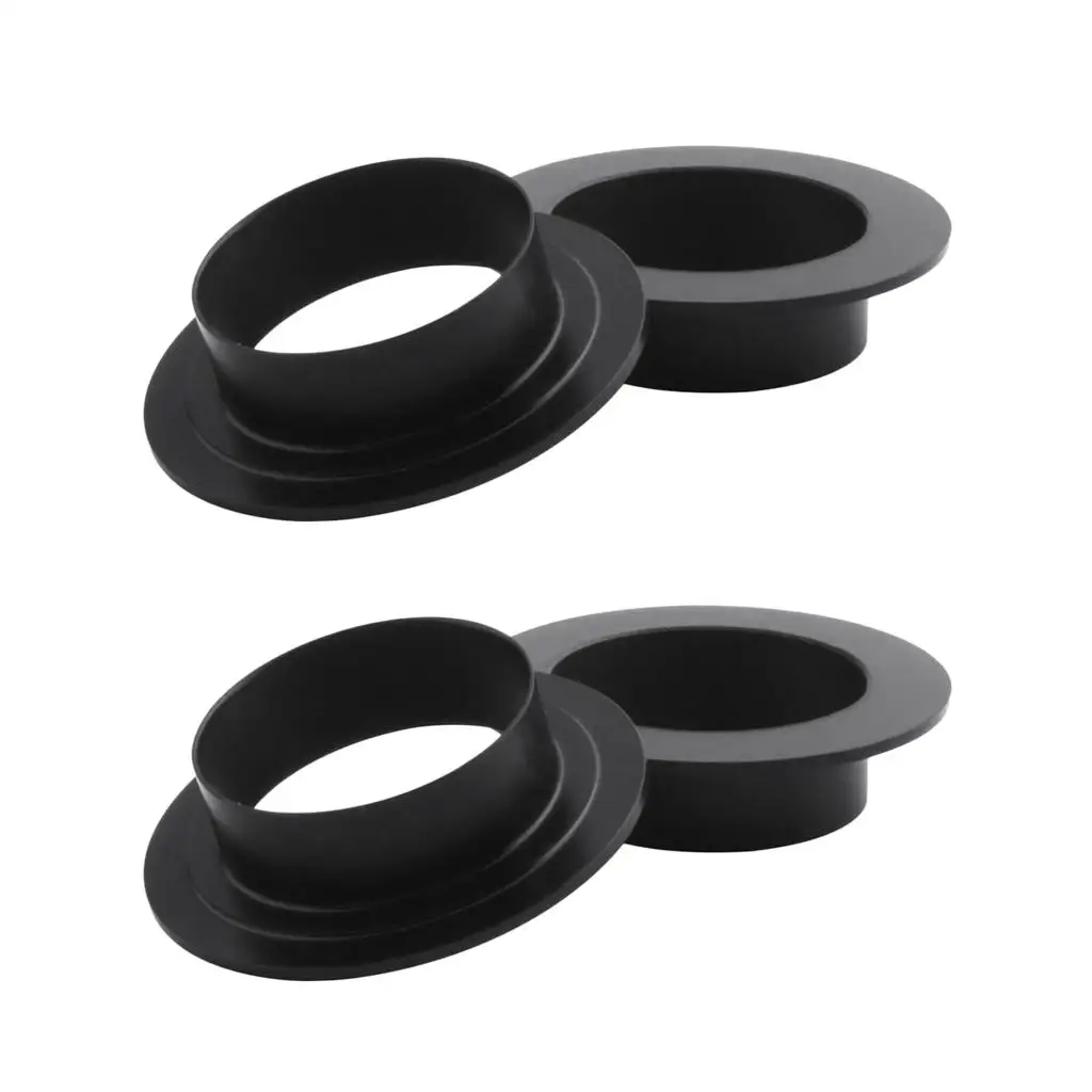 4Pcs Bike Thread Press-in Center Shaft Pressed Bearing Protective Cup Cover