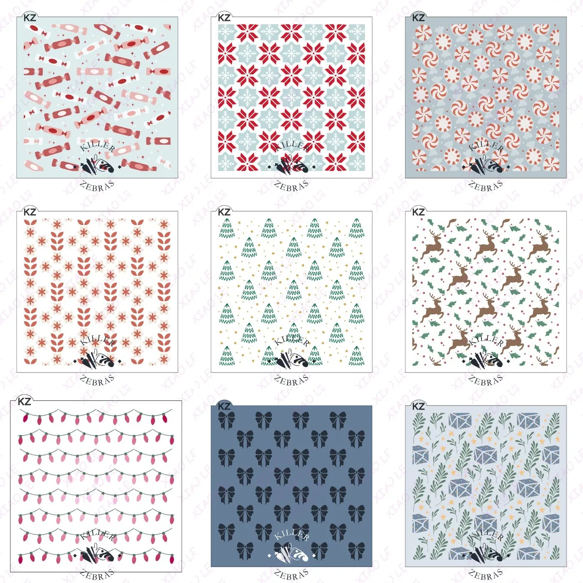 Novos jogos de rena mágica de natal diy camadas estênceis pintura scrapbook coloração gravação álbum modelo decorativo