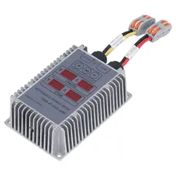 MPPT Solar Charge Controller 200W 400W Step-up/Down Waterproof MPPT 24~85V/10~30V Output 17-55v Real-time Tracking Battery