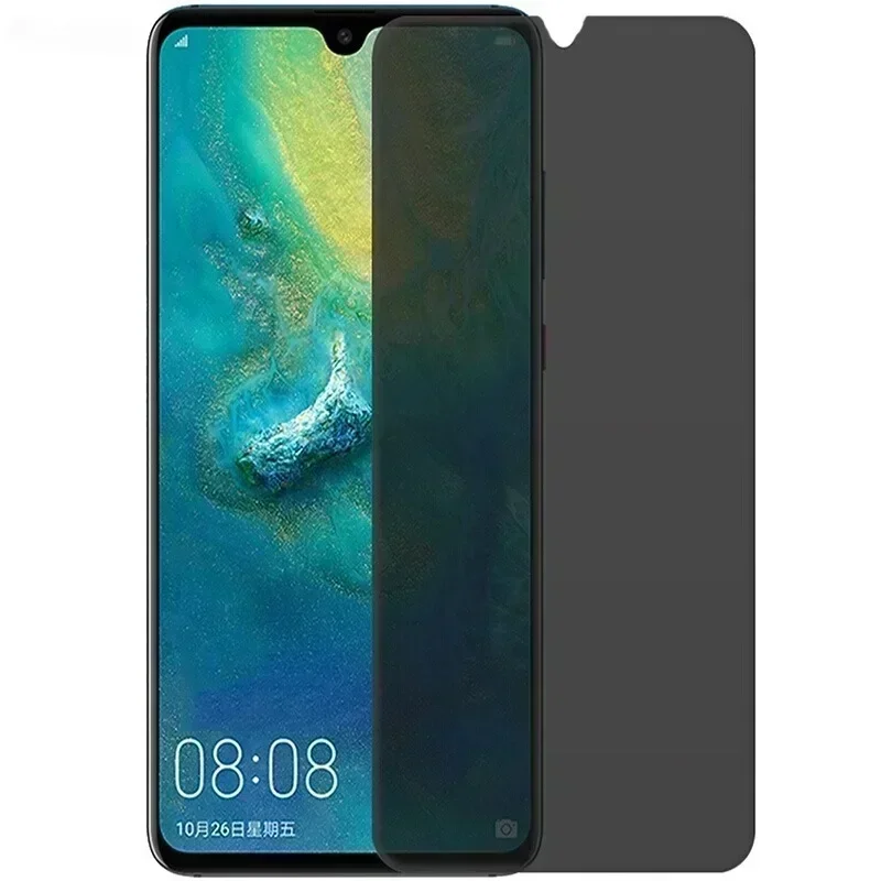 Verre de protection d'écran anti-espion pour Huawei, 2 pièces, 2.5D, protection de la vie privée, pour modèles Mate 20 X Mate 20 Mate 20X 30 Lite P40 Lite E