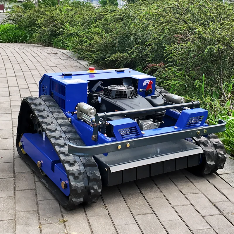 Customized New Small Remote-controlled Lawn Mowers Can Be Started with Electricity, and the Color Can Be