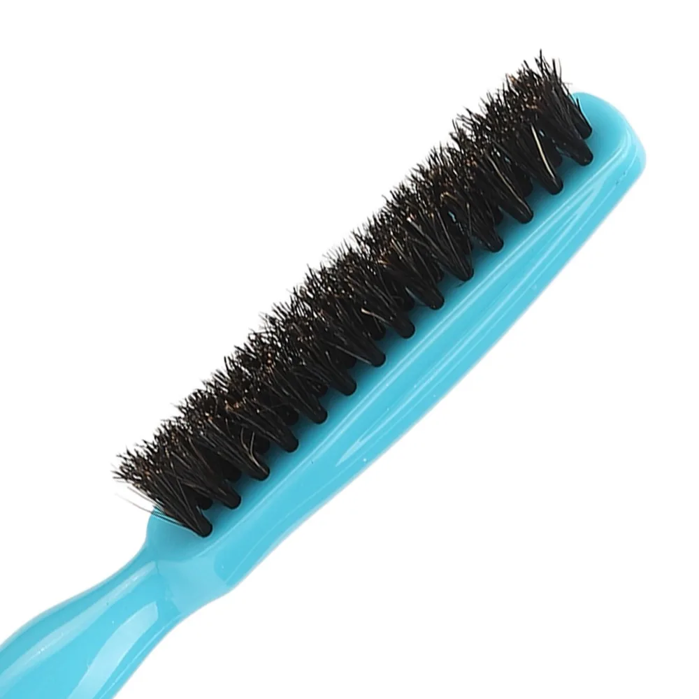 Styling Tool Nylon Bristles Hair Teasing Brush Durable Professional Back Combing Brush Blue Color Salon Teasing Brush Home Salon