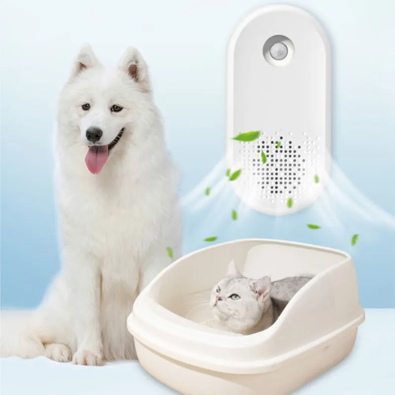 

HONEY PET Smart Pet Odour Purifier Cat Litter Box Deodoriser Indoor Dog Litter Deodoriser Deodorising Machine Pet Items News