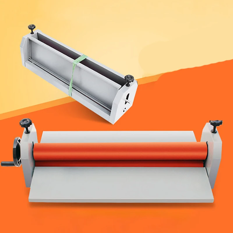 65CM Manual Cold Laminating Machine PVC Photo Cold Laminator Hand-cranked Peritoneal Machine