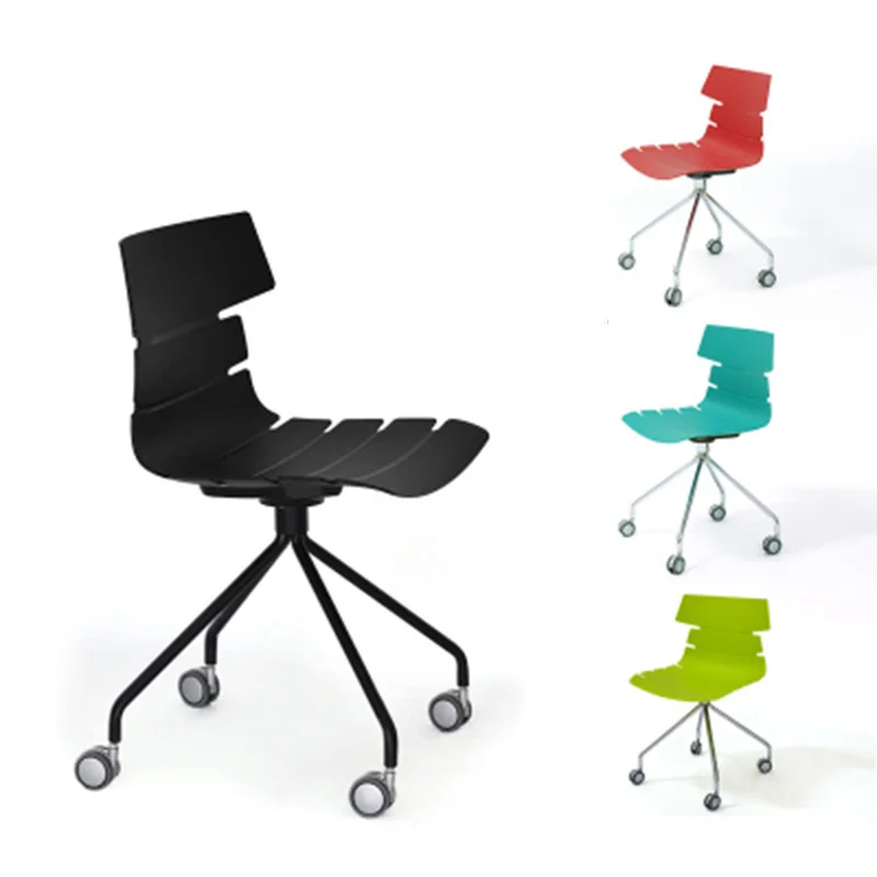 Nordic Minimalist Modern Leisure Computer Chair Home Office Backrest Swivel Chair Staff Chair Student Dormitory Chair