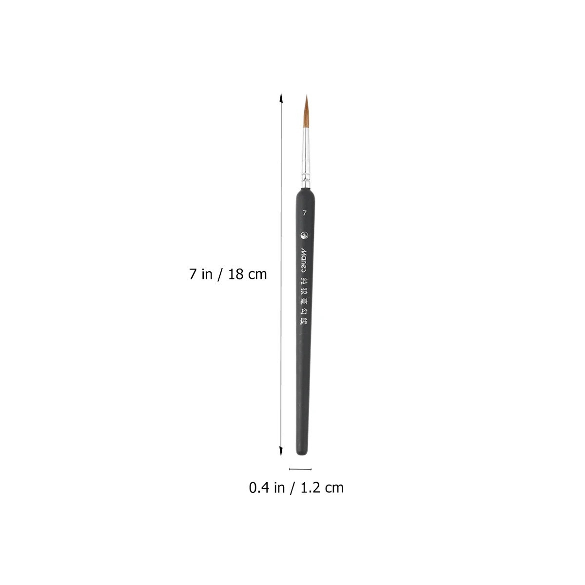 

10pcs Oil Painting Brush Set Wolf Fine Pens Watercolor Gouache Acrylics Travel Light Easy Clean Art Supplies For Beginners