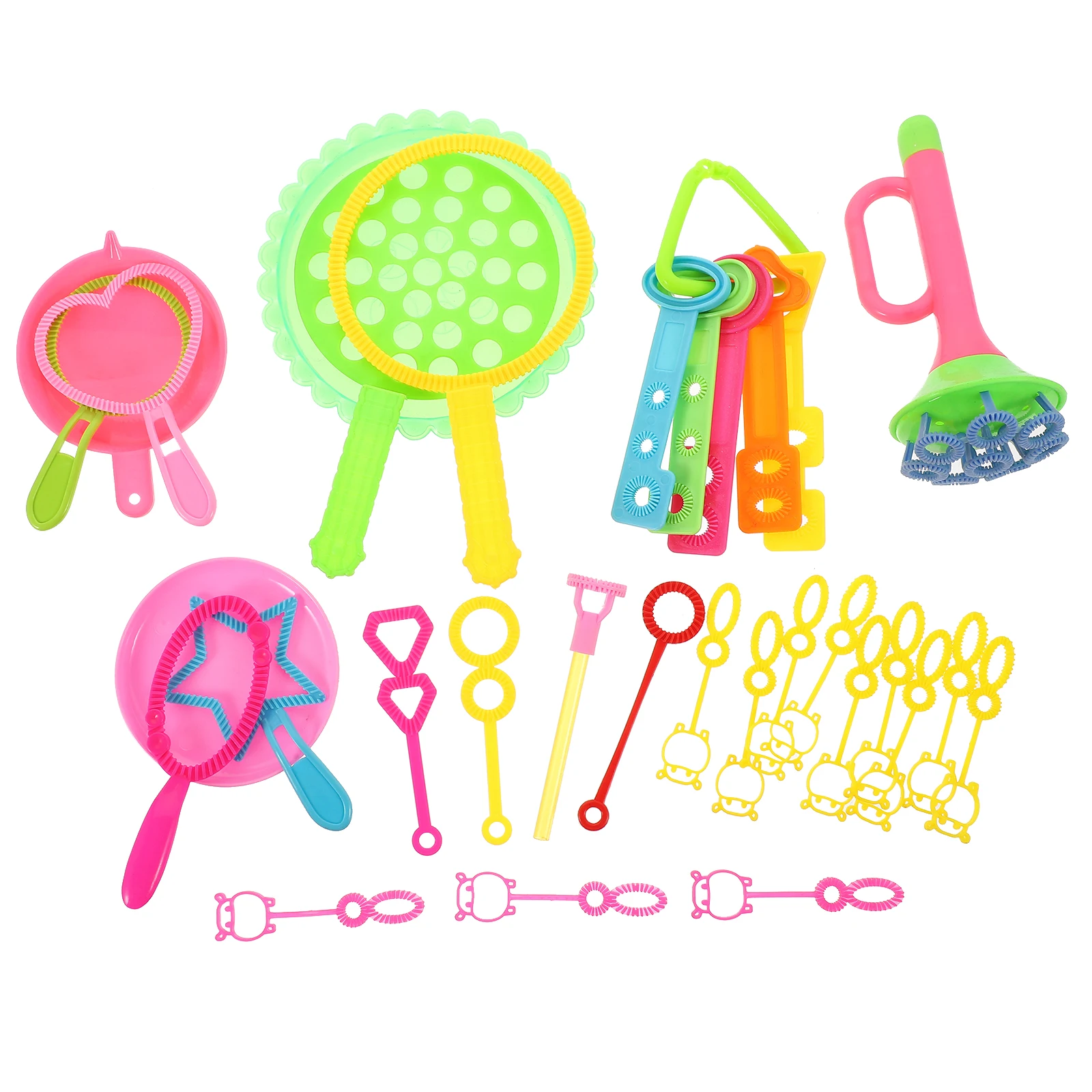 26 Pcs Bubble Stick Set Blowing Toy Making Kids Funny Bubbles Accessories Water