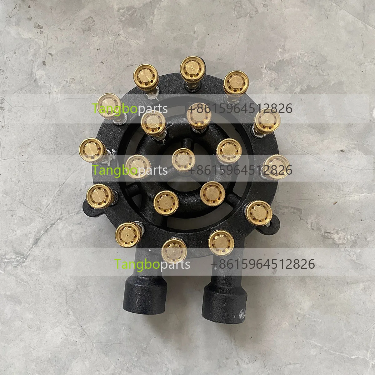 Cooking Pot Stove Cooking Furnace Parts 20-Head Fierce Furnace Head Cast Iron LPG NG Gas Stove
