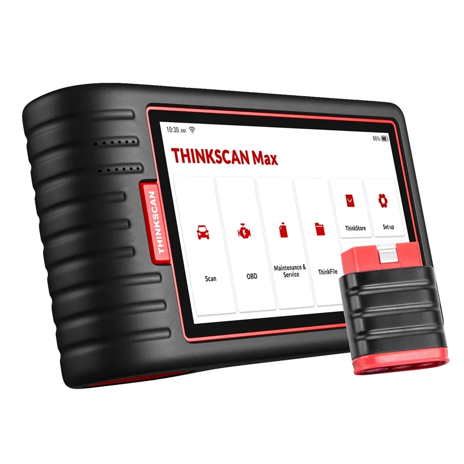 

ThinkScan Max 2 OBD2 Scanner Professional Full System Function ECU Coding Bi-directional Control Car Diagnostic Tool