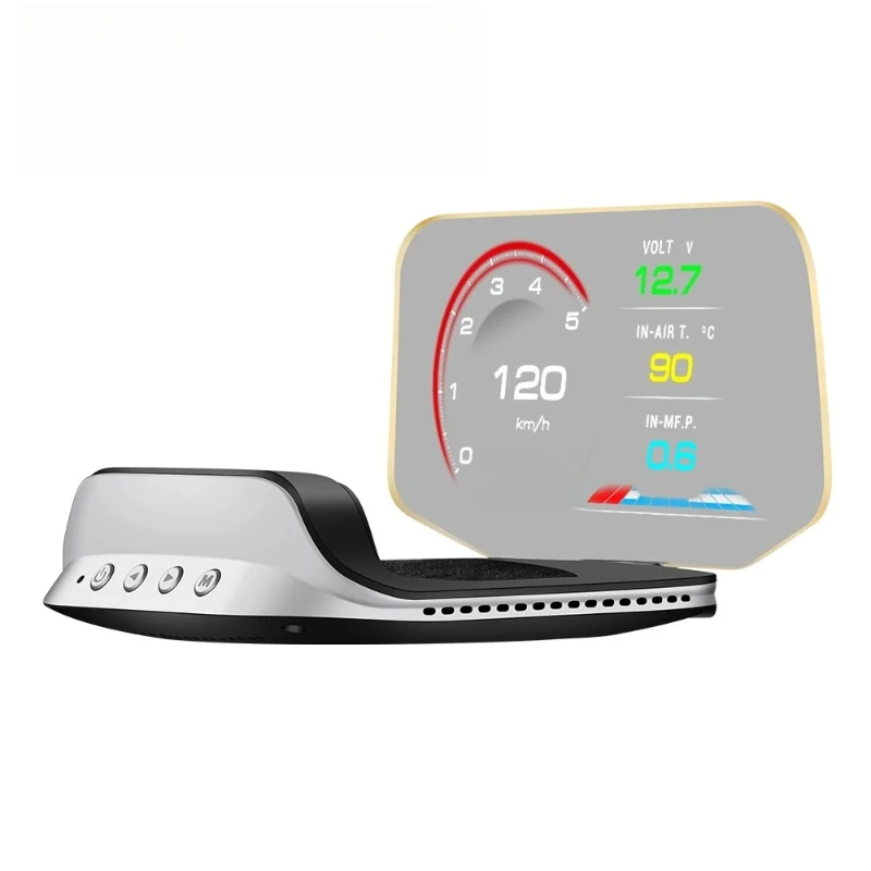 

High Quality HUD Obd2 Global Positioning System HUD Speedometer Navigation Car Head Display C3-BT