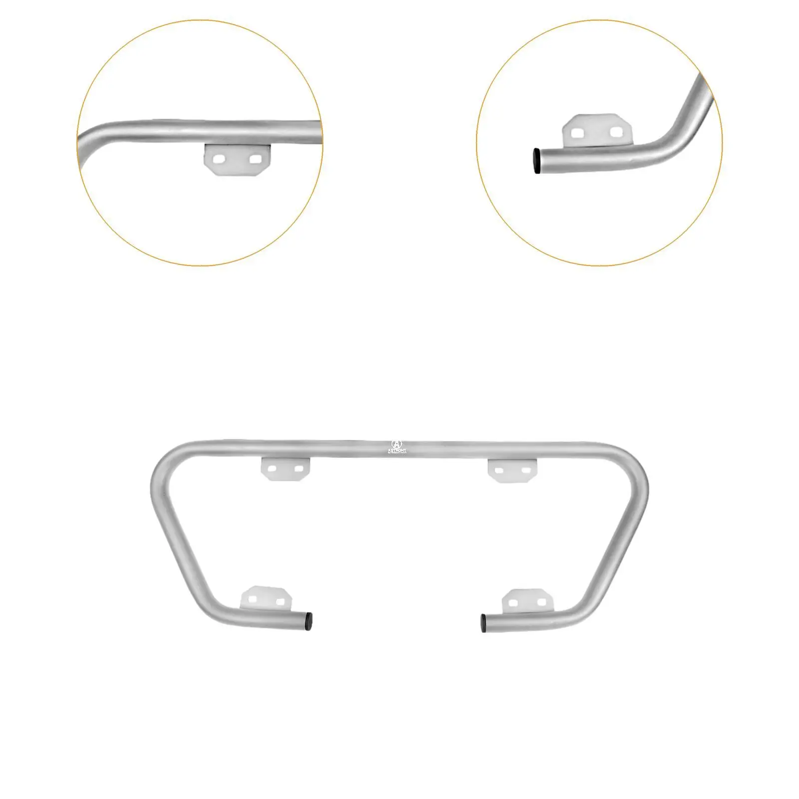 

Motorcycle Crash Bar Protective Engine Guard Premium Aluminum Alloy Upgrade for Honda CT125 Trail 125 Hunter Cub 2020-2023