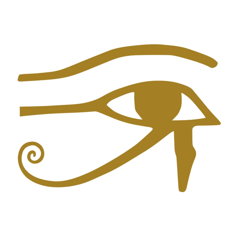 Eye of Wedjet Ra Horus All Seeing Eye Vinyl Decal Car Wall Window Sticker  Wall Sticker Choose 20 Colours
