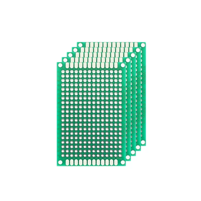 10PCS/LOT Printed Circuit DIY Board 4*6cm Universal Prototyp PCB Board White Prototype Double Side Board 4x6cm