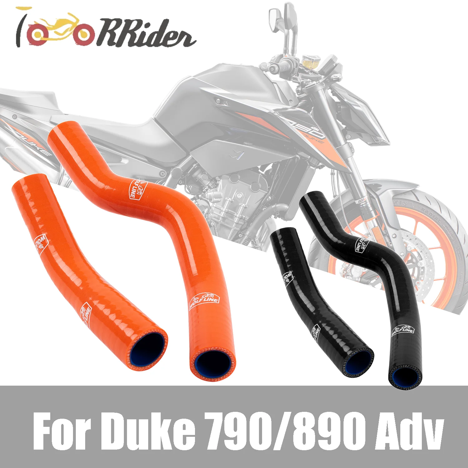 

For KTM Duke790 Duke890 Adv 2019 2020 2021 2022 2023 Motorcycle Water Radiator Tube Bend Tube Intercooler Turbo Intake Pipe