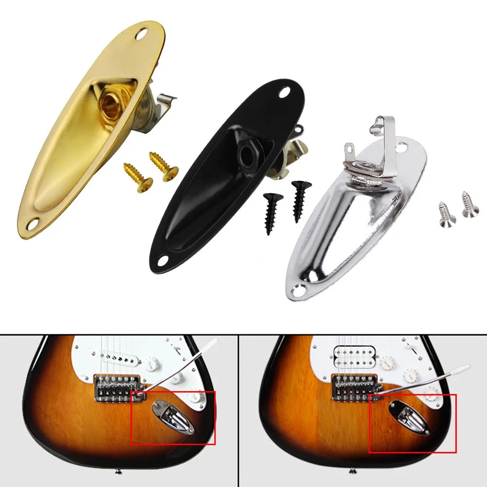 

Chrome Black Or Gold Enhance Your Guitar\\\\\\'s Performance With Our Plate Socket Guitar Parts For Fender Style Guitars