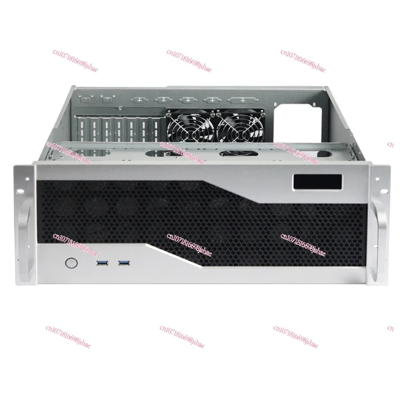 

4U Chassis Rack Type Aluminum 350 Short ATX Main Board Temperature Control Screen 3.0USB Horizontal Industrial Contro