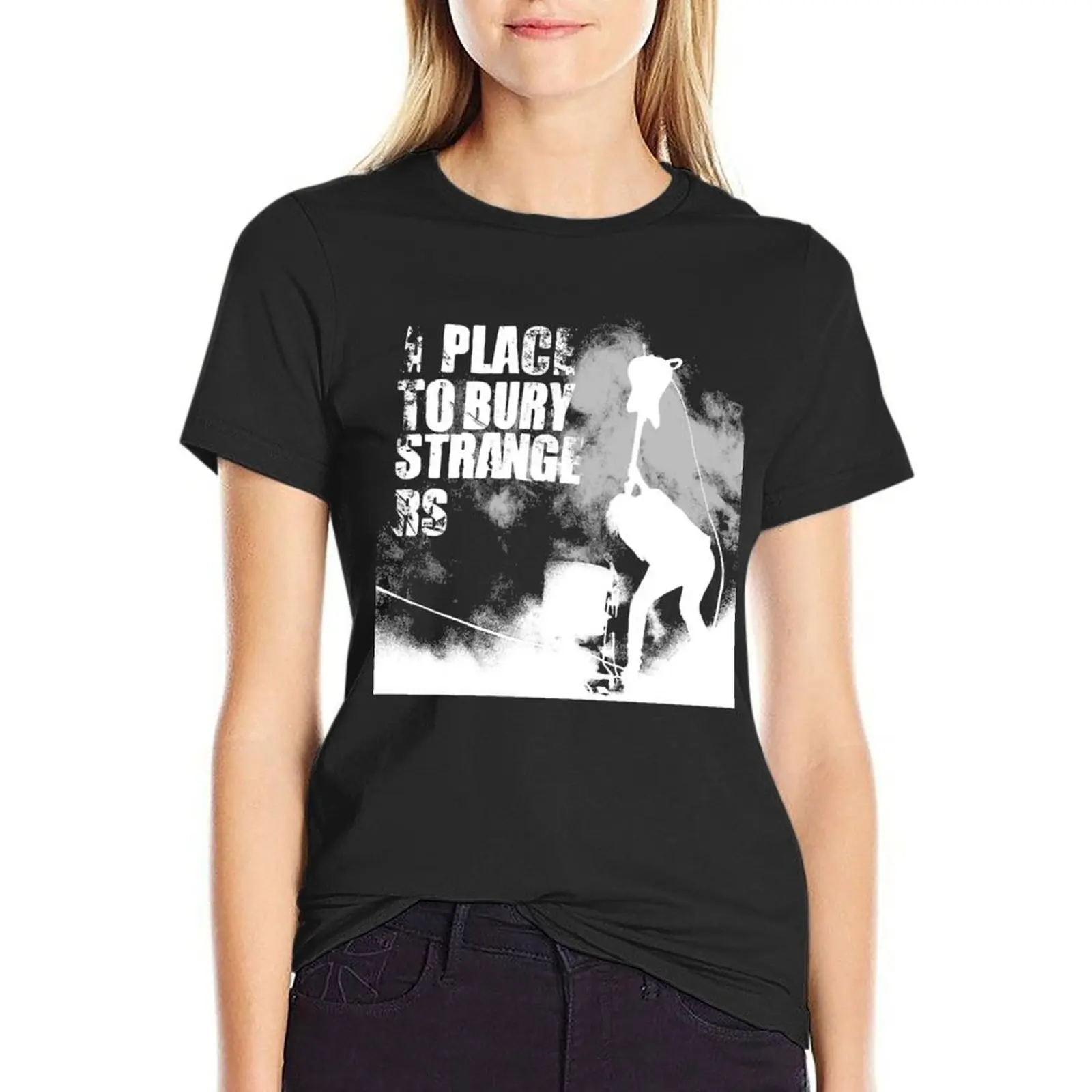 

A Place To Bury Strangers T-Shirt tees animal prinfor customs Women's cotton t-shirt