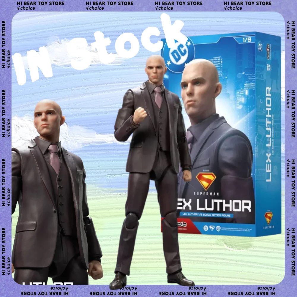 

19cm Fondjoy LEX LUTHOR Action Figure Villain David Corenswet Superman 1/9 New Movie Figure PVC Joint Movable Kid Toy Gifts
