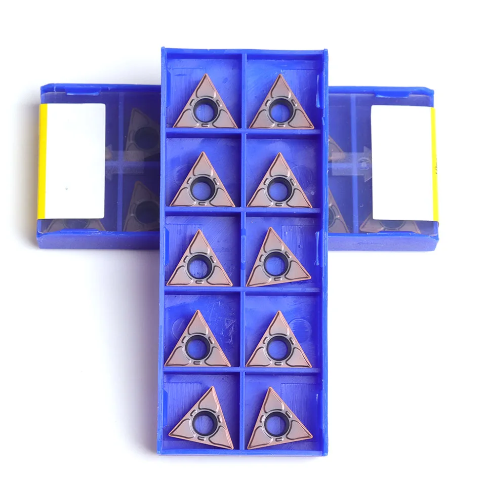 TCMT16T304-EF YBG205/TCMT16T308-EF YBG205 High quality original carbide inserts CNC lathe tool 10PCS/BOX