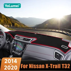 Car Dashboard Cover Avoid Light Pad Sun Shade Case Anti-UV Carpets Mat For Nissan X-Trail T32 2014 2015 2016 2017 2018 2019 2020