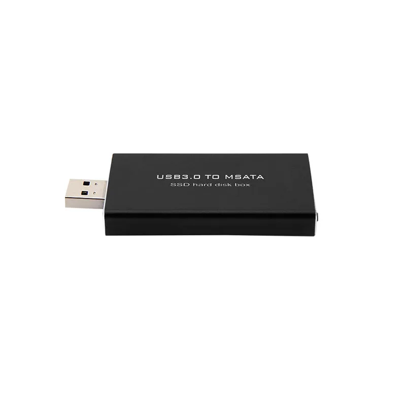 

USB to mSATA SSD Hard Disk Box Converter Adapter Enclosure External for Case Dropship