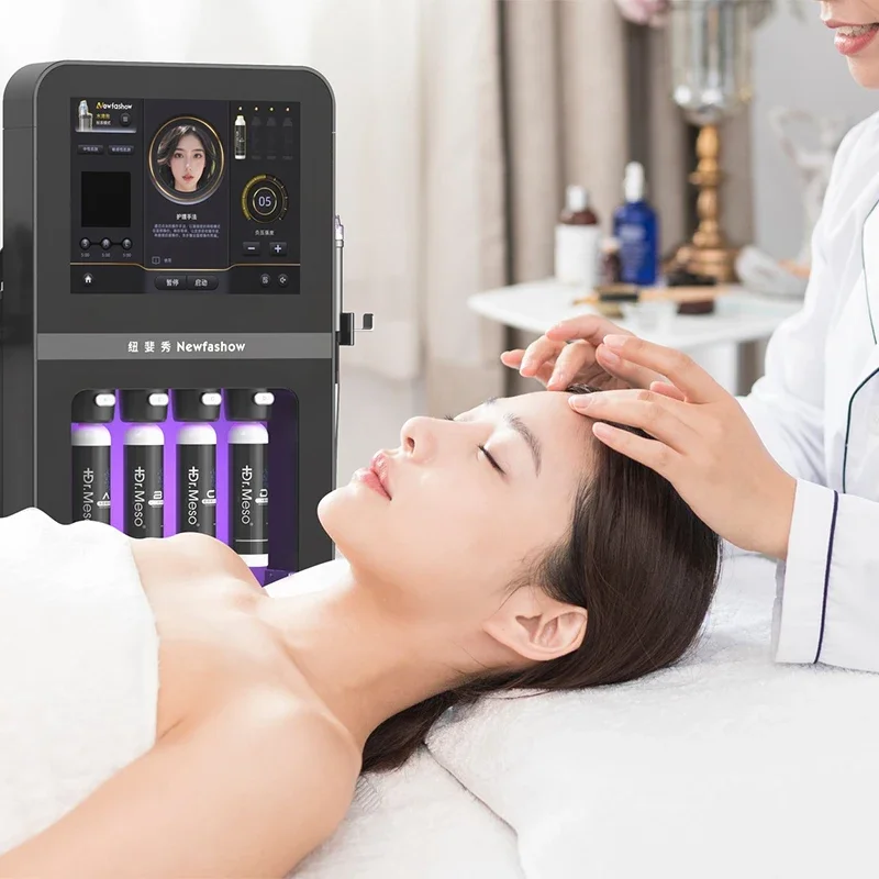 NewFace HydroFacial Hydrodermabrasie Machine Diepe Reiniging Peeling Mee-eter Verwijderen Huid Verstevigende Beauty Spa Apparaat