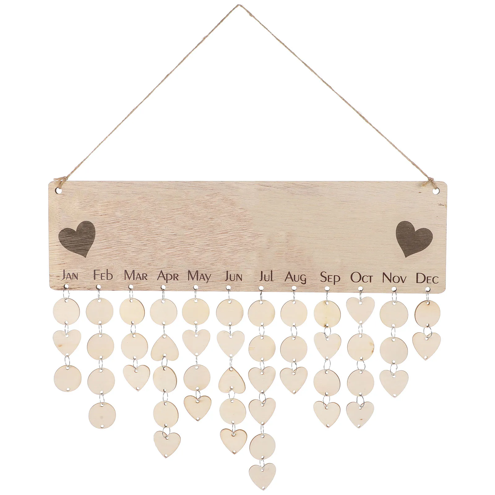 

1 комплект, настенная семейная табличка на день рождения, подвесной календарь, традиционная лунная ежемесячная доска для напоминаний, домашний декор, настенное напоминание о день рождения