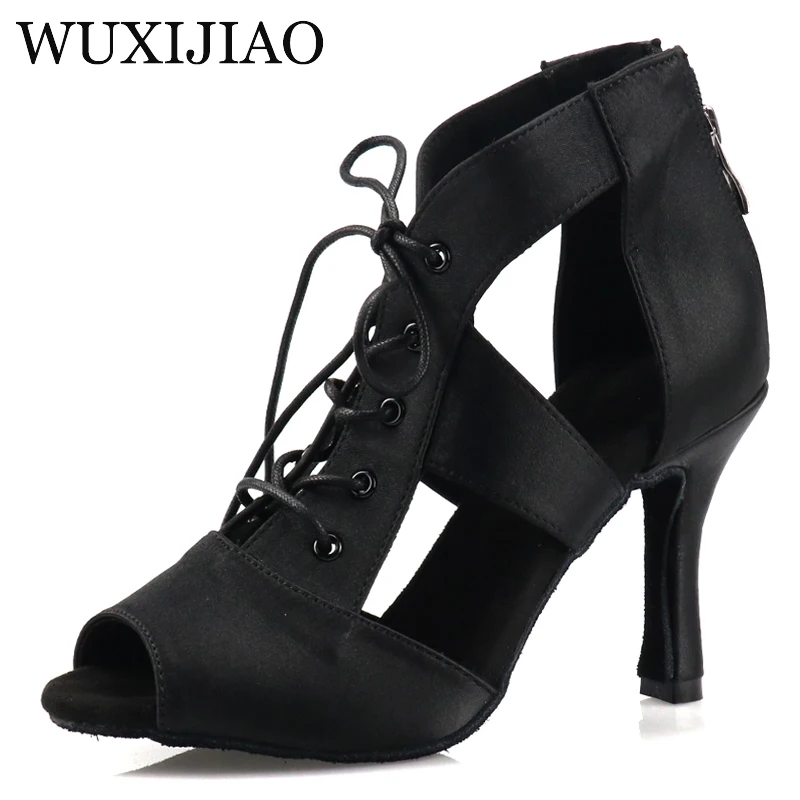 

Women's Fashion Party Woman Sexy stilettos High Heels Latin Women Latin dance heels Boots shoes Breathable For Ballroom