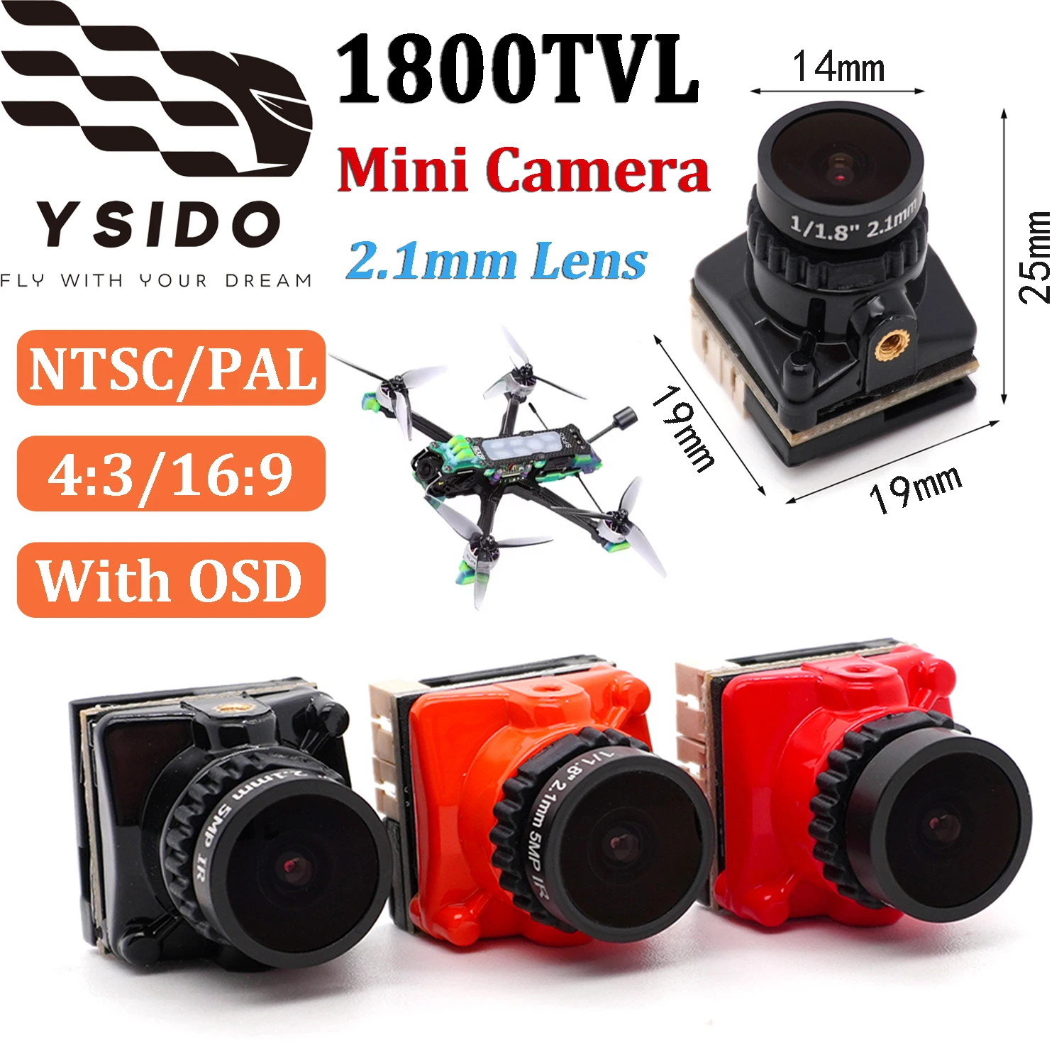Fpv Mini Camera 180… - image