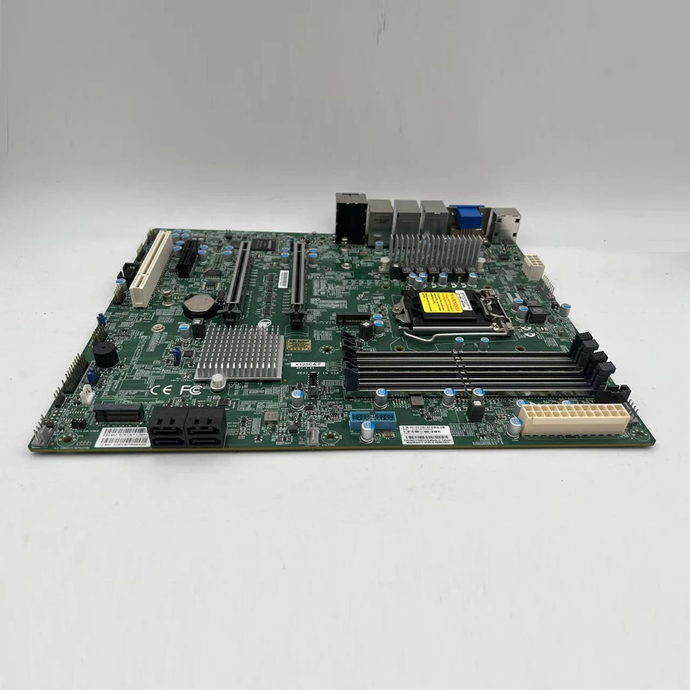 High Reliability Server Motherboard  Single-channel W480 Chip IPMI Tenth Generation i9 i3 i5 i7 X12SCA-F