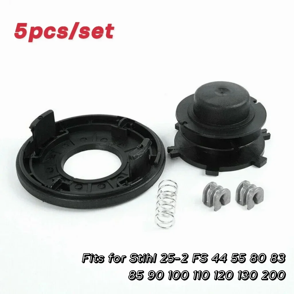 Cabeça do Cortador de Escova Aparador de Grama Cabeça do Carretel para Stihl 252 fs 44 55 80 83 85 90 100 110 120 130 200 Cortador de Grama Peças de Reposição