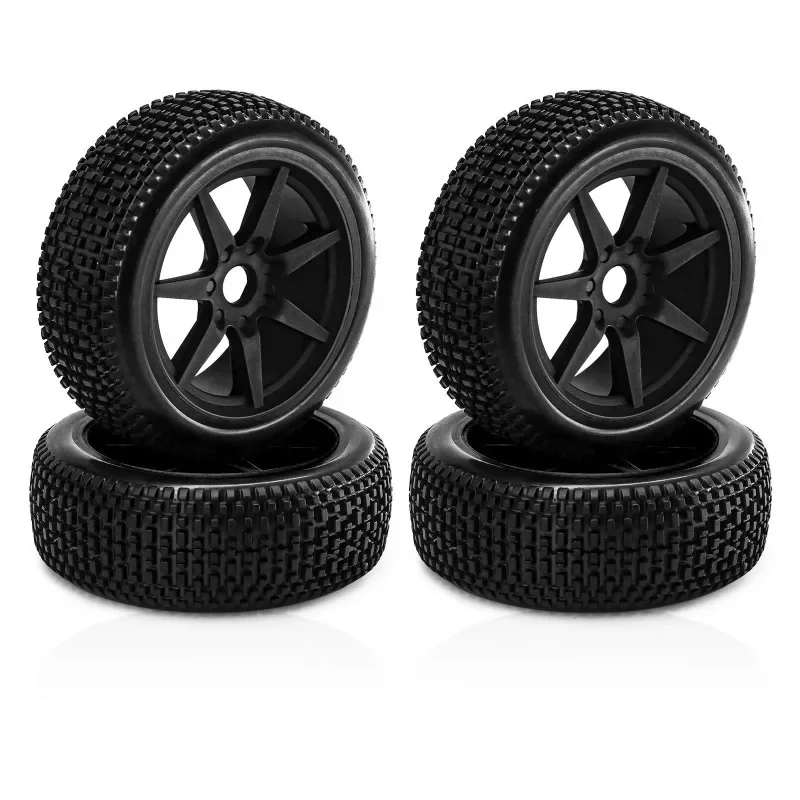 4pcs 117mm 1/7 1/8 RC Off-Road Buggy Tires Wheel 17mm for ARRMA Typhon Talion Redcat Team Losi Kyosho HPI WR8 HSP RC Car