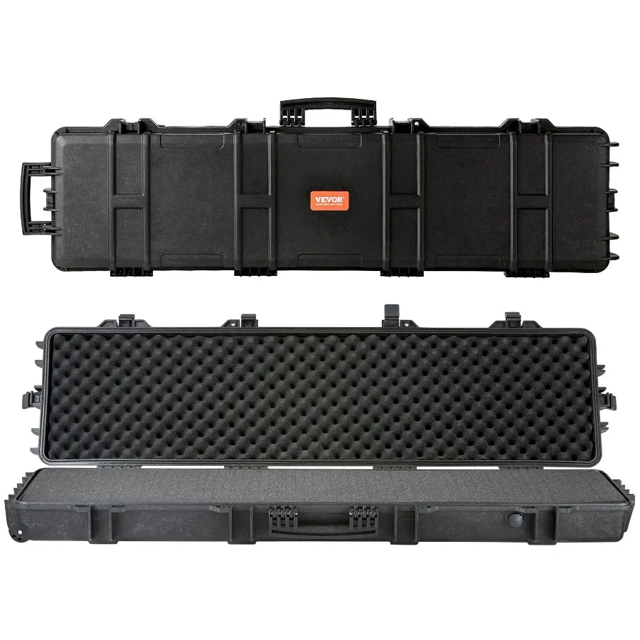 

Tactical Range Case Outdoor Tactical Hard Case with 3 Layers Fullyprotective Foams 50 inch lockable Hard Tactical Range Case w
