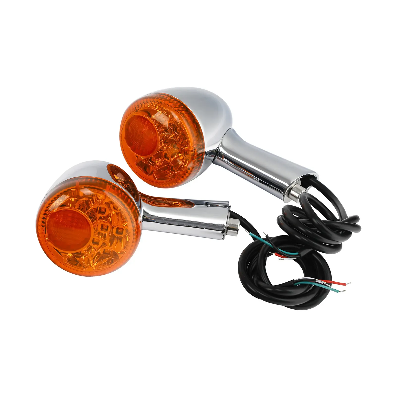 

For Harley Sportster 883 Iron XL1200 1992-UP Motorcycle Turn Indicator 15 16 17 Rear Turn Signals Indicators LED Lights