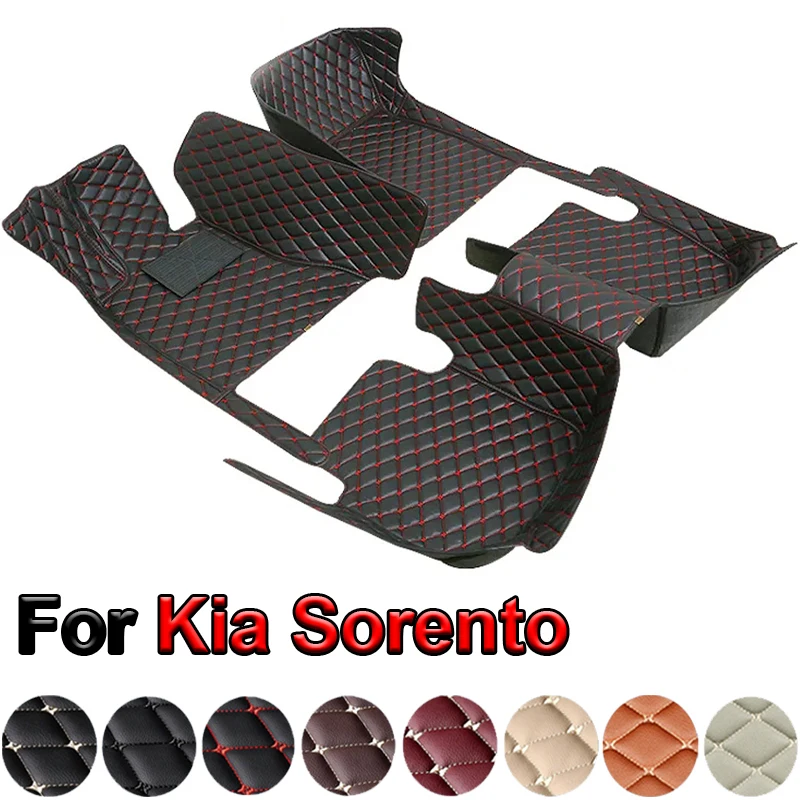 

3 шт. автомобильный коврик на заказ для Kia Sorento 2002 2003 2004 2008 2012 2014 2016 2018 2023K5 2020 2021 2022 2023 аксессуары для интерьера