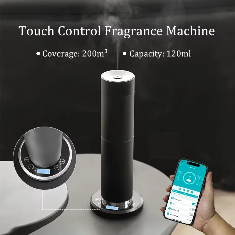 

NAMSTE 200m³ Diffusers Home WIFI Perfumes Flavoring Air Purifiers Aromatic Hotel Intelligent Multi Segment Timing Metal Material