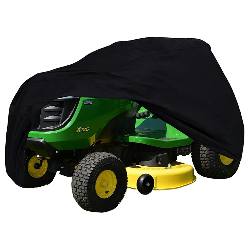 Lawnmower Cover Anti-UV Rainproof Dustproof Cover Outdoor Garden Snowproof Universal Size Mower Cover Waterproof Tractor