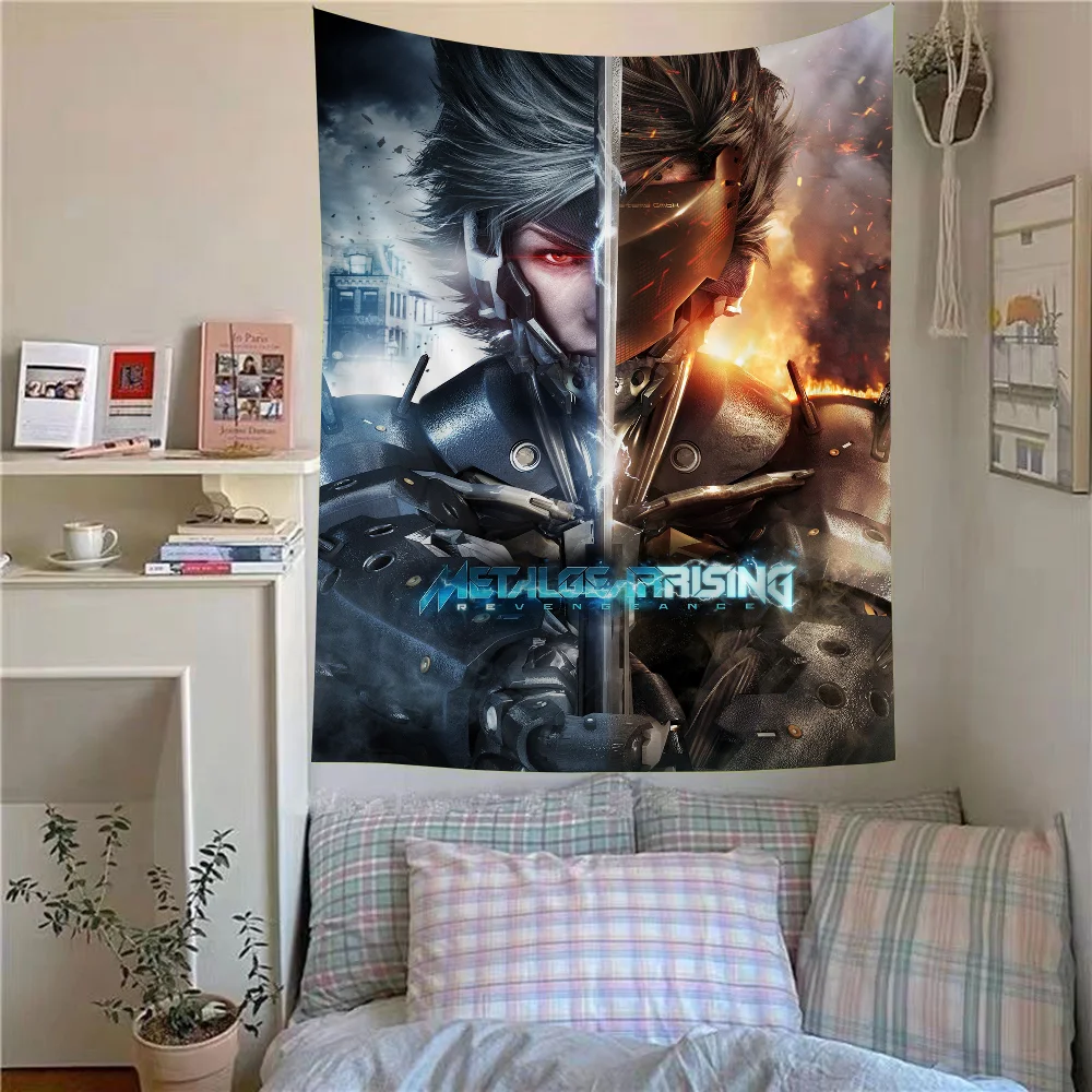 Tapiz colgante de Tarot de Anime, tapiz de pared Hippie, alfombras de pared para dormitorio, hojas colgantes de Metal