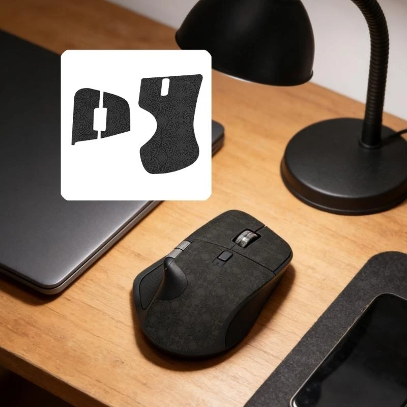 Mouse Skin Mouse Anti Slip Grip Tape Side Stickers for 4 Mouse 