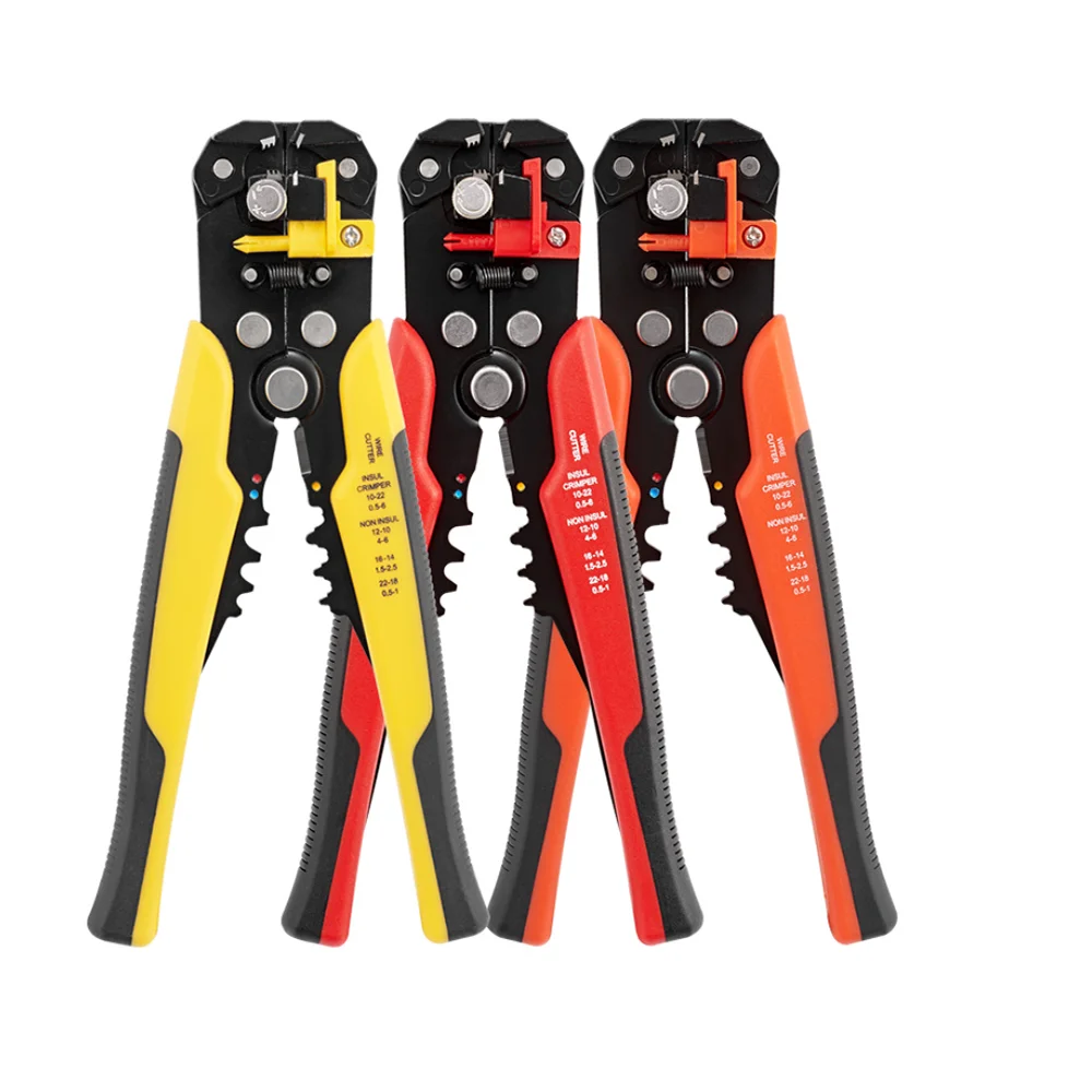 ZK30 Wire Stripping Multifunctional Pliers For Cable Cut CrimpTerminal High Precision Automatic Hand Tool Crimper Cable Cutter