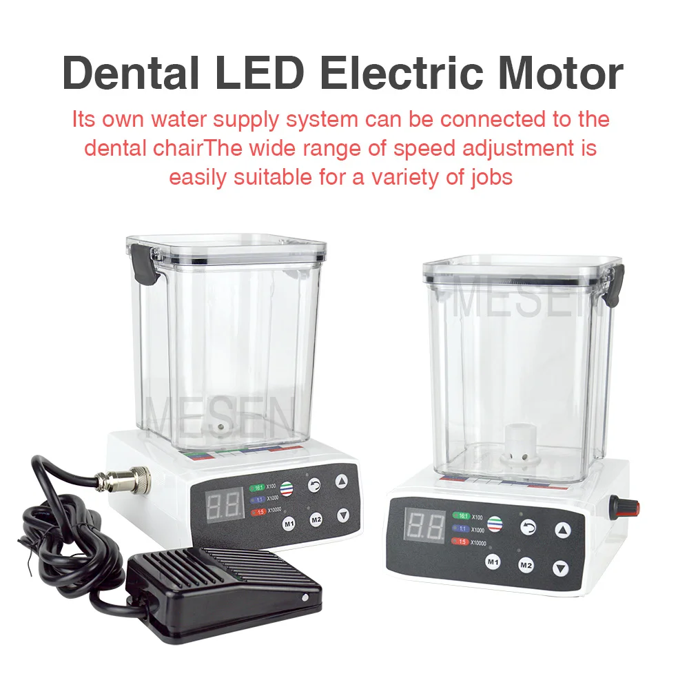 Dental professional equipmentElectric motor with water tankPolishing machineAutomatic water supply systemMultifunctional tools